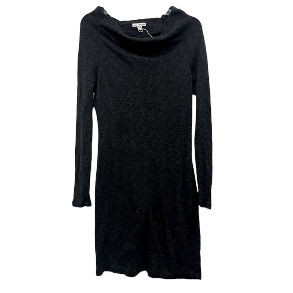 James Perse Standard long sleeve stretch knit dress size 3